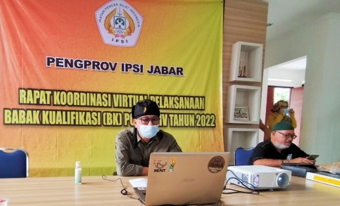 Rakor Virtual Ipsi Jabar Tetapkan Batas Usia Bk Porda