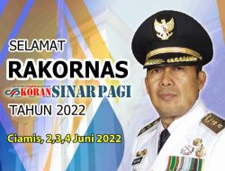 Ucapan Selamat Rakornas 2022, Oleh Letkol (Purn) Ngatiyana Plt. Walikota Cimahi