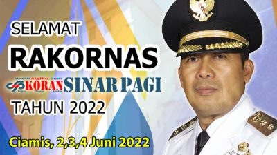 Ucapan Selamat Rakornas 2022, Oleh Letkol (Purn) Ngatiyana Plt. Walikota Cimahi