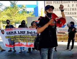 Gema Laskar Merah Putih Sulawesi Selatan Menggelar Aksi Demonstrasi