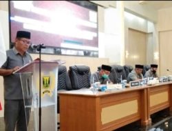 Rapat Paripurna DPRD Agenda Pandangan Umum Fraksi-Fraksi Atas Raperda Perubahan APBD 2020