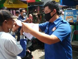 Sejuta Masker di Bagikan, Warga Pelabuhanratu Apresiasi Karang Taruna