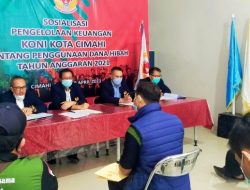 KONI Cimahi Gelar Sosialisasi Pengelolaan Dana Hibah 2021