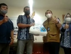 PWI Jabar Peduli , Bersama BRI Salurkan 200 Paket Sembako di KBB