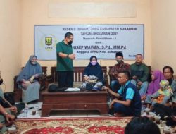 Reses II DPRD Sukabumi, Usep Sambangi Warga Citepus