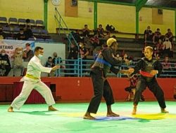 Kehadiran Ketum IPSI Bawa Spirit Juara, Pelatda PON Pencaksilat Jabar Menang Try In Atas Papua