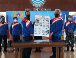 Plt. Walikota Cimahi Launching Tabloid SPORT, Forkopimda Beri Apresiasi