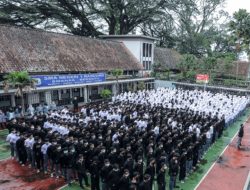 Pertama Masuk Sekolah, SMAN 1 Bandung Laksanakan Apel Pagi