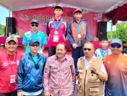 Bintang Anugrah Peraih Medali Emas Pertama Untuk Cimahi di Open Water Swimming 500 Meter