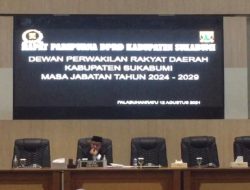 DPRD Kabupaten Sukabumi Tunda Penetapan Calon Pimpinan Periode 2024-2029 di Paripurna Perdana, Ini Alasannya