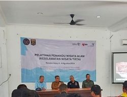 Dispar Kabupaten Sukabumi Latih Pemandu Wisata Tirta untuk Kembangkan Pariwisata Lokal