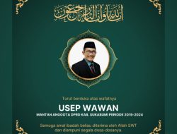 Iwan Ridwan Sampaikan Duka Mendalam atas Wafatnya Usep Wawan, Mantan Anggota DPRD Sukabumi