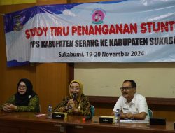 Stunting di Kabupaten Sukabumi Menurun, DPPKB Terima Kunjungan Studi Tiru dari TPPS Kabupaten Serang