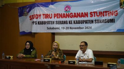 Stunting di Kabupaten Sukabumi Menurun, DPPKB Terima Kunjungan Studi Tiru dari TPPS Kabupaten Serang