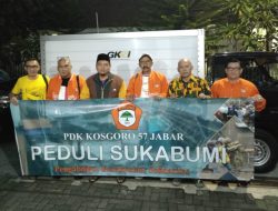 Peduli Bencana Banjir Bandang Sukabumi, Kosgoro 57 Jabar Kirim Bantuan Logistik