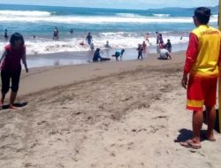 Dua Hari Berturut-turut, Balawista Selamatkan Wisatawan Terseret Ombak di Pantai Citepus Sukabumi